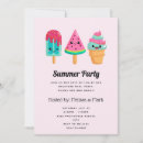 Search for summer vibe invitations Watermelon