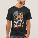 Search for masters degree tshirts 2025