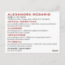 Search for alert postcards Red