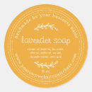 Search for yellow round stickers Vintage