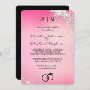 Search for gradients wedding invitations Glitter