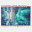 Search for aurora borealis blankets Winter