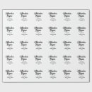 Search for datings wrapping paper Calligraphy typography elegant