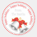 Search for silver bell stickers Xmas