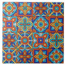 Search for mosaic flower tiles Yellow