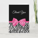 Search for zebra print thank you cards Trendy
