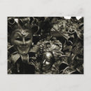 Search for black mask postcards Masquerade