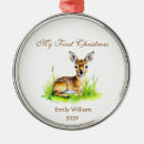 Search for first deer christmas tree decorations Elegant