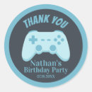 Search for gamers birthday stickers Gamer party