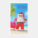 Search for christmas beach napkins Christmas in july