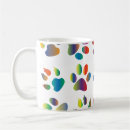 Search for rainbow paw print mugs Animal