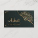 Search for mandala business cards Makeup artist