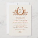 Search for equestrian bridal shower invitations Rustic