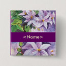 Search for artistic square badges Flowers