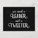 Search for leaders postcards Funny