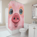 Search for cute pig shower curtains Kids