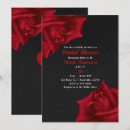 Search for red black bridal shower invitations Modern