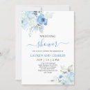 Search for blue shower wedding invitations Floral