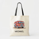 Search for fires bags Firetruck