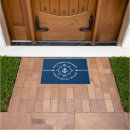 Search for navy blue doormats Boat anchor