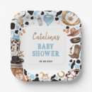 Search for western baby shower plates Wild west
