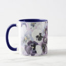 Search for purple pansy mugs Vintage