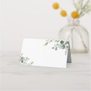 Search for eucalyptus place cards Modern elegant