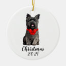 Search for cairn terrier christmas tree decorations Pet