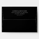Search for decorative envelopes Black