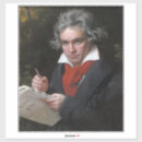 Search for classical composer stickers Beethoven