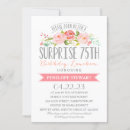 Search for rose 75th birthday invitations Modern