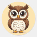 Search for cute owl art stickers Illustration