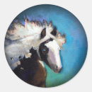Search for colourful horse stickers Black
