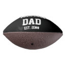 Search for fathers day american footballs Black and white