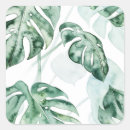 Search for tropical leaf stickers Botanical