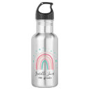 Search for rainbow water bottles Back to school