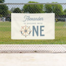 Search for nautical birthday banners Blue