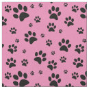 Search for pink paw prints fabric Pets