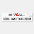 Search for ued bumper stickers Honk