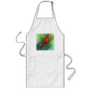 Search for red cardinal bird aprons Watercolor