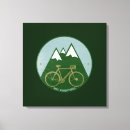Search for mountain bike canvas prints Biking