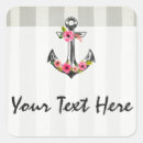 Search for watercolor anchor stickers Nautical