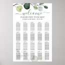 Search for eucalyptus wedding seating charts Spring summer fall winter