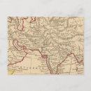 Search for ancient map postcards Hand