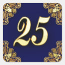 Search for 25th birthday stickers Twenty five