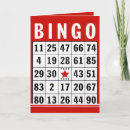 Search for bingo cards Red