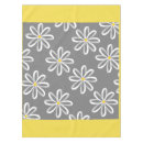 Search for yellow and gray placemats Daisies