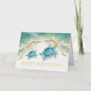 Search for sea turtle birthday cards Watercolor