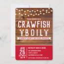 Search for shrimp boil party invitations Cajun