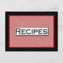 Search for retro gingham horizontal postcards Red